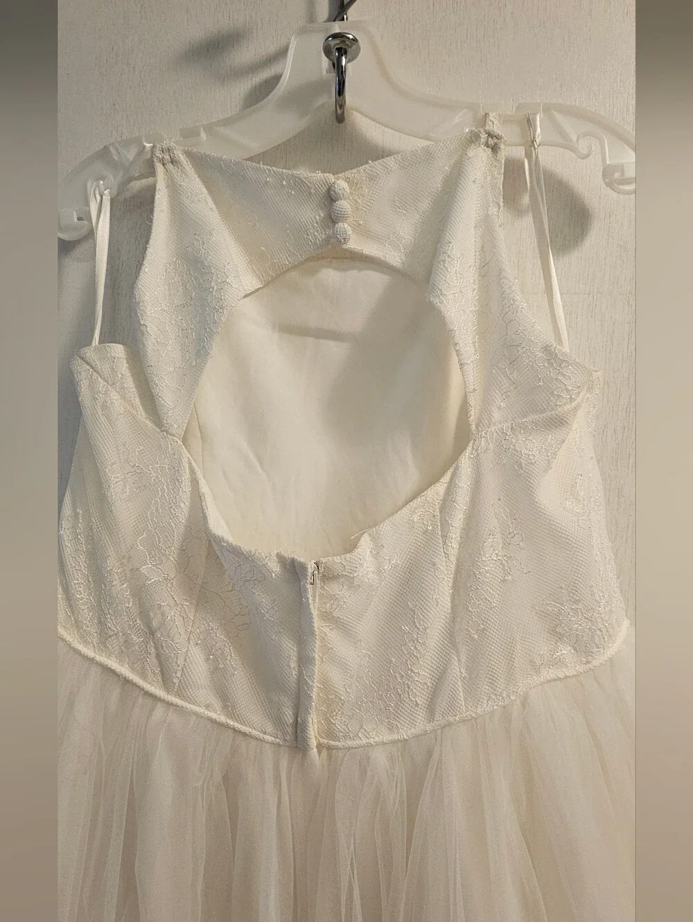 Girls Size 14 Gown, David's Bridal Style #WG1470 Flower Girl, First Communion